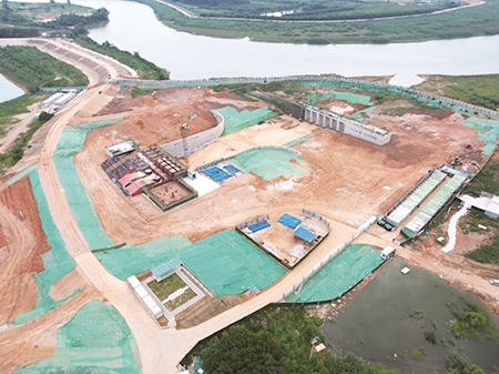 Produtos de mesa de hubei Du Jiatai inundação delimitar e de segurança de construção (wuhan, lago de bambu para equipamento de estações de bombagem principal motor de engenharia passou a aceitação